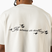 T-shirt Double Stars Blanc