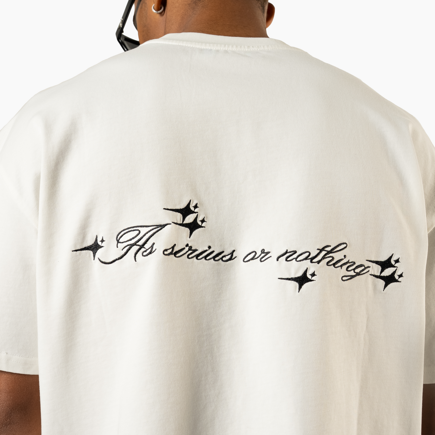 T-shirt Double Stars Blanc