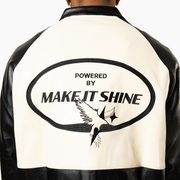 Leather Jacket Double Stars