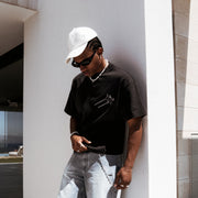 T-shirt Twin Stars - Noir