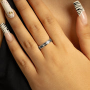 Make it shine ring argentée