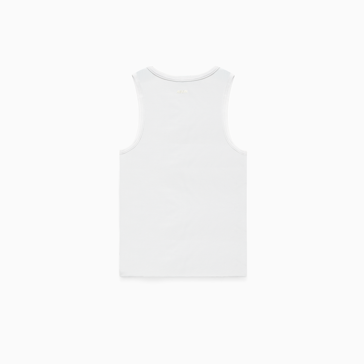 Rib Tank Signature - Blanc