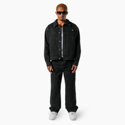 Carpenter Denim Monogram - Noir Moissanite