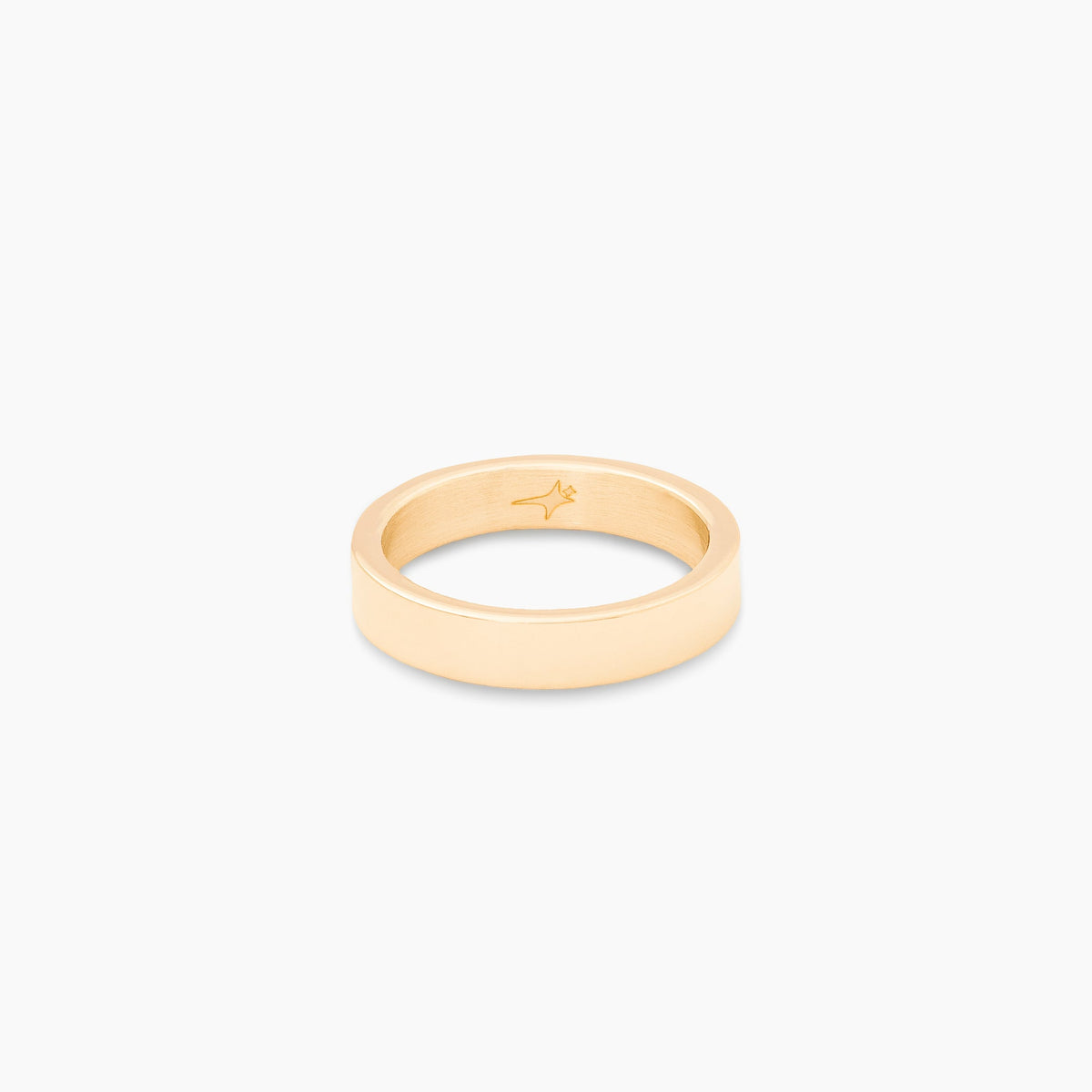 Slim classic band dorée