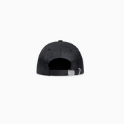 Leather Monogram Cap - Noir