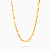 Chaîne Franco 3 mm dorée