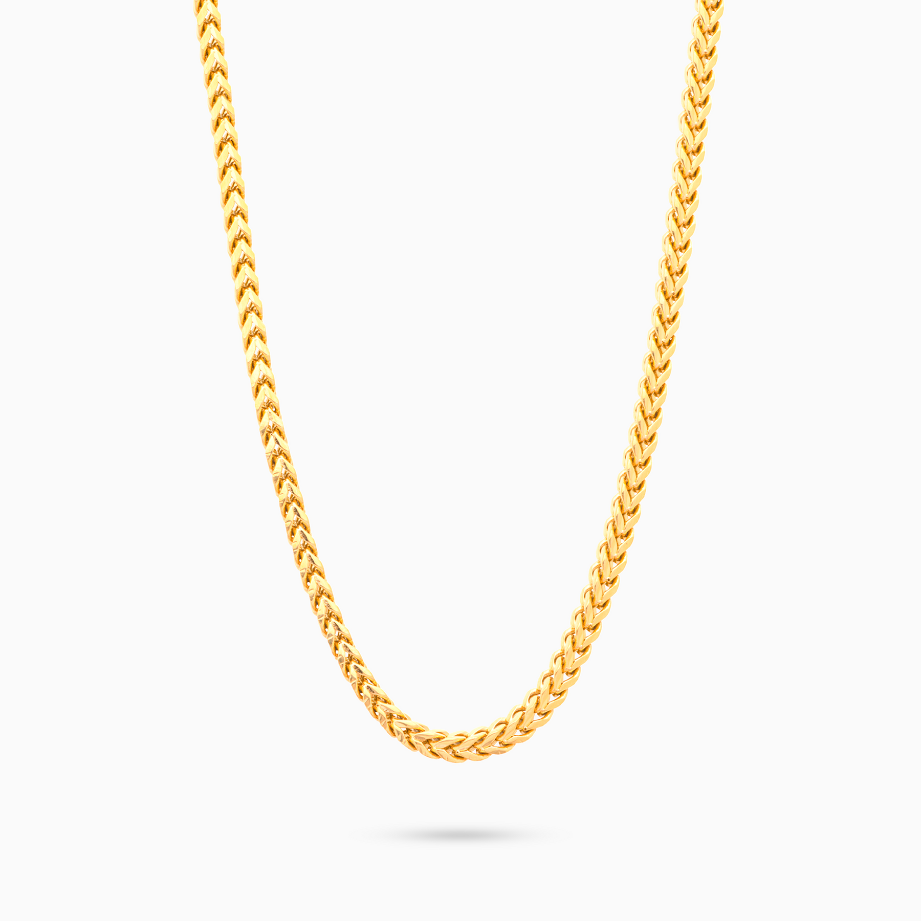 Chaîne Franco 3 mm dorée
