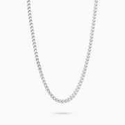 Chaîne Franco 3 mm argentée