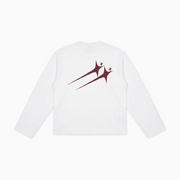 Long sleeve Twin Stars - Blanc