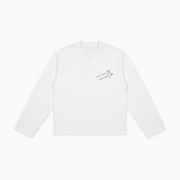 Long sleeve Twin Stars - Blanc