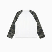 Camo waffle long sleeve - Vert