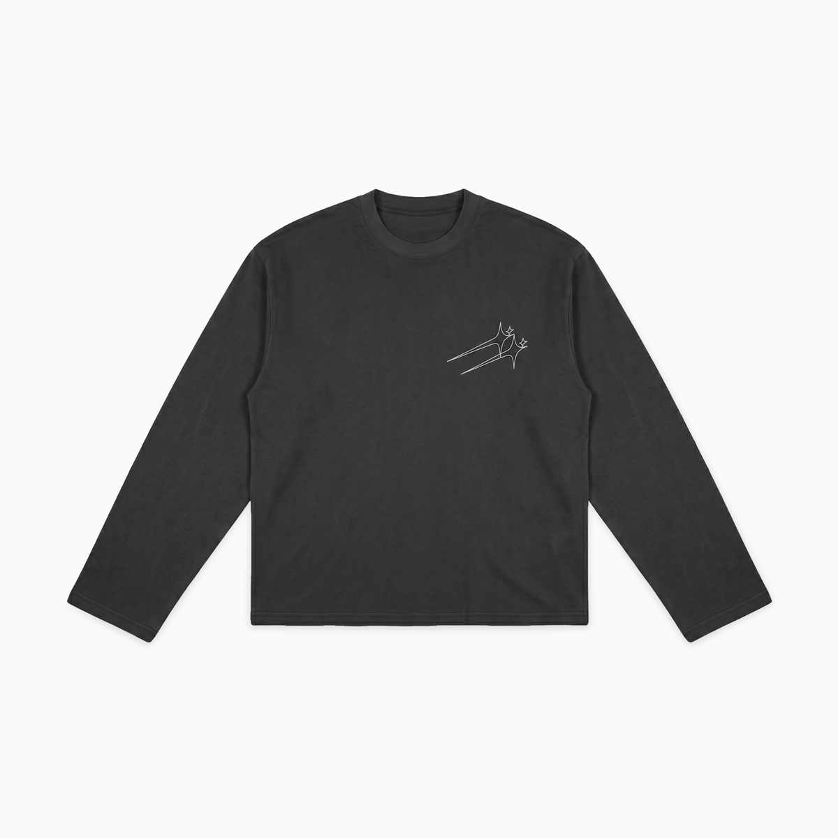 Long sleeve Twin Stars - Noir