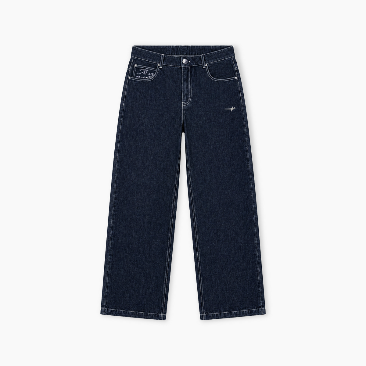Jean Twin Stars - Bleu foncé