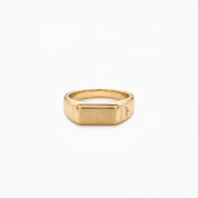 Signet ring dorée