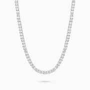 Chaîne Tennis 3 mm argentée