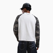 Camo waffle long sleeve - Vert