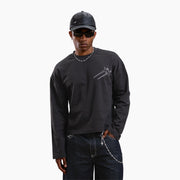 Long sleeve Twin Stars - Noir