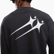 Long sleeve Twin Stars - Noir