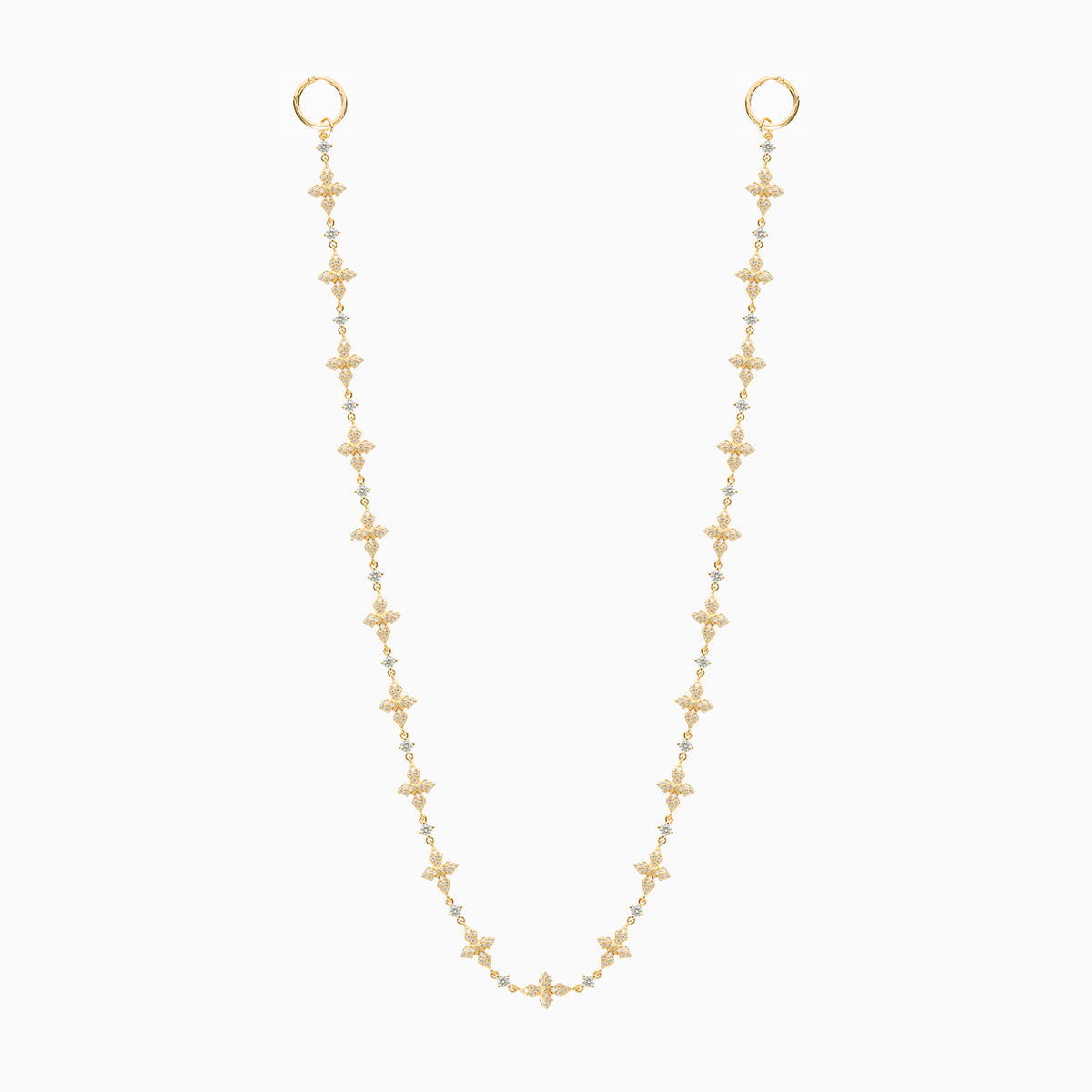 Wallet Chain Iced Celestial - Doré